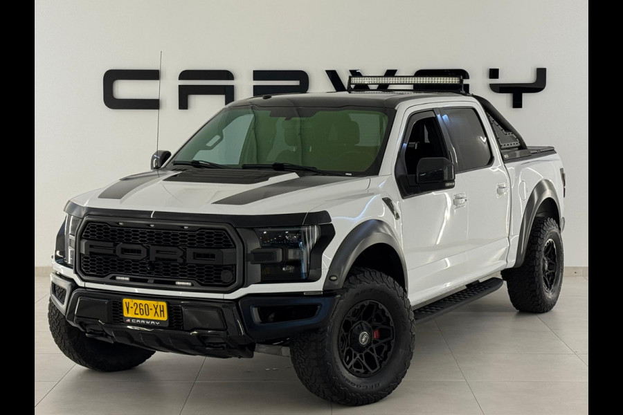Ford USA F-150 3.5 V6 Ecoboost SuperCrew Raptor 450pk NL-auto Lightbar Go Rhino Backflip Uitlaatklep