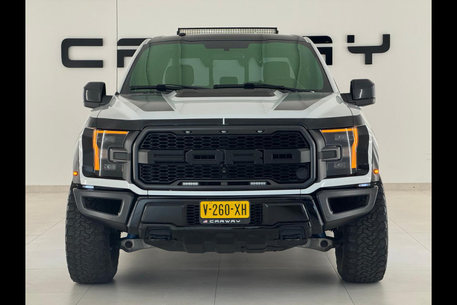 Ford USA F-150 3.5 V6 Ecoboost SuperCrew Raptor 450pk NL-auto Lightbar Go Rhino Backflip Uitlaatklep