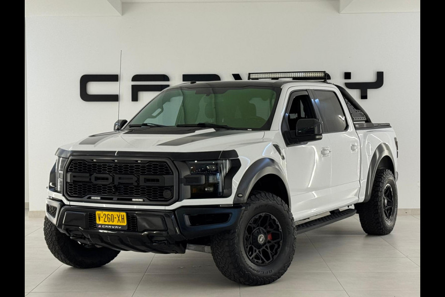 Ford USA Raptor 3.5 V6 Ecoboost SuperCrew F150 450pk NL-auto Lightbar Go Rhino Backflip Uitlaatklep