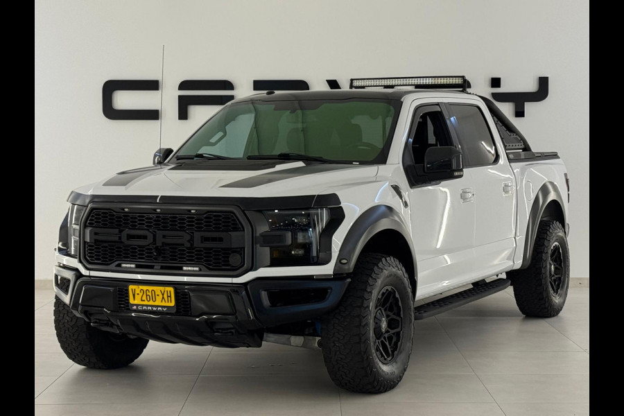 Ford USA Raptor 3.5 V6 Ecoboost SuperCrew F150 450pk NL-auto Lightbar Go Rhino Backflip Uitlaatklep