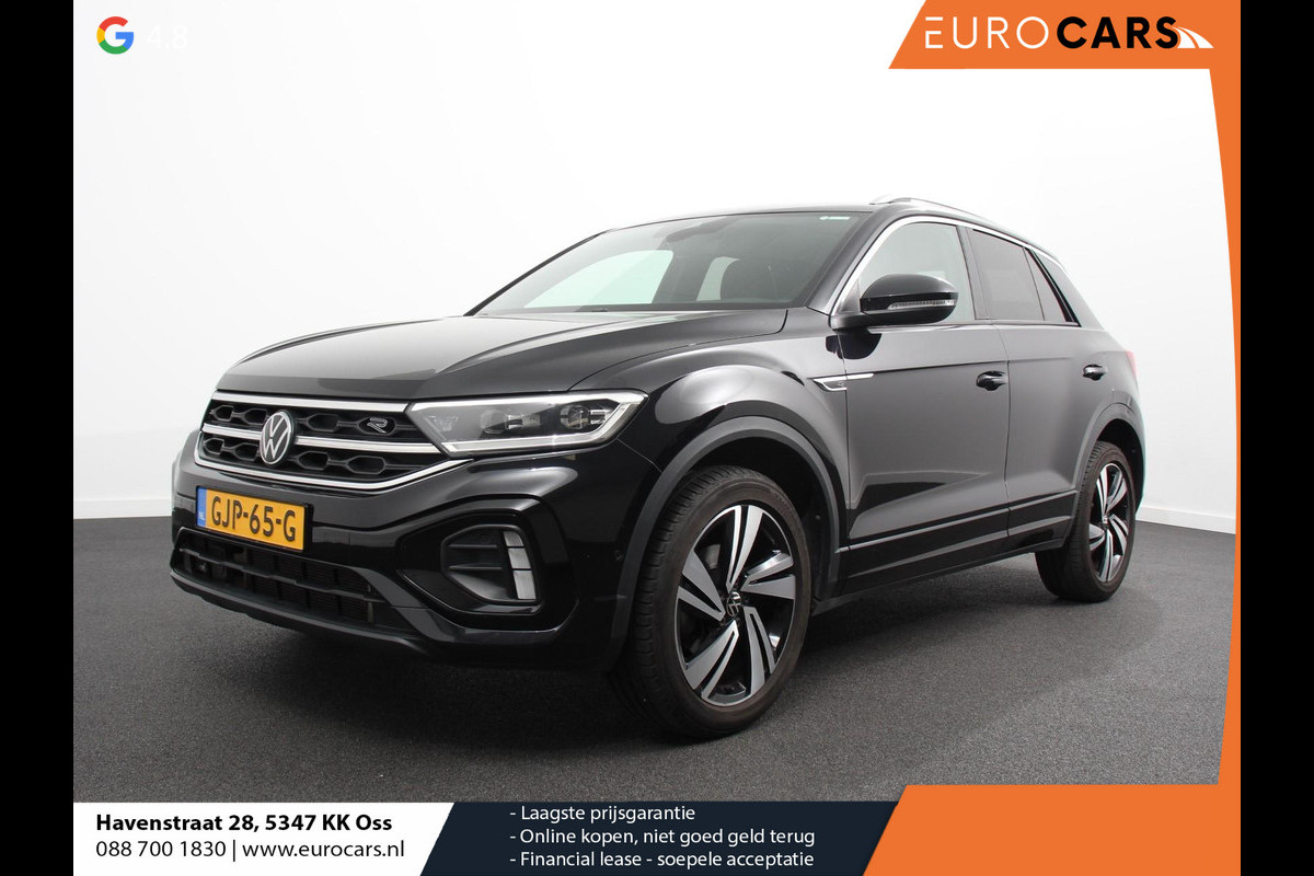 Volkswagen T-Roc 1.5 TSI 150pk DSG R-Line Navigatie Apple Carplay/Android Auto Parkeersensoren Camera Adaptive Cruise Control Elektrische achterklep Stoel- en stuurverwarming Climate Control Ledverlichting Virtual Cockpit