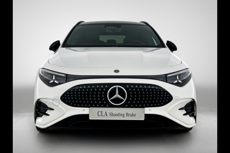 Mercedes-Benz CLA-Klasse Shooting Brake 200 Business Solution AMG 58 kWh | Premium Pakket | Winterpakket | Nightpakket | Trekhaak | MBUX Augmented Reality navigatie | Smartphone integratie | Vast panoramadak | Massagefunctie | Warmtewerend, donkergetint glas |