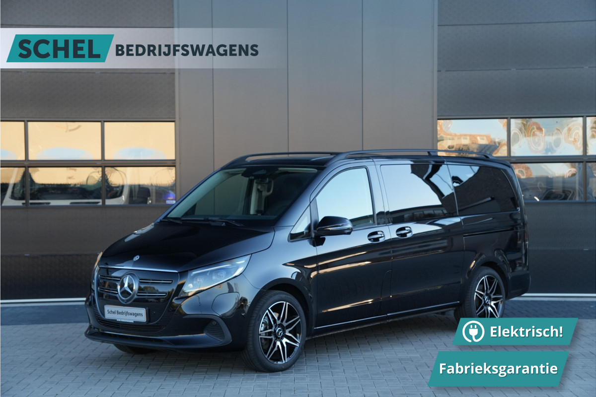 Mercedes-Benz Eqv 300 L2 90kWh 204pk - 2x Schuif - Stoel/Stuurverwarming - Stoelkoeling - Elek Schuifeuren - Blindspot - Multibeam - Rijklaar