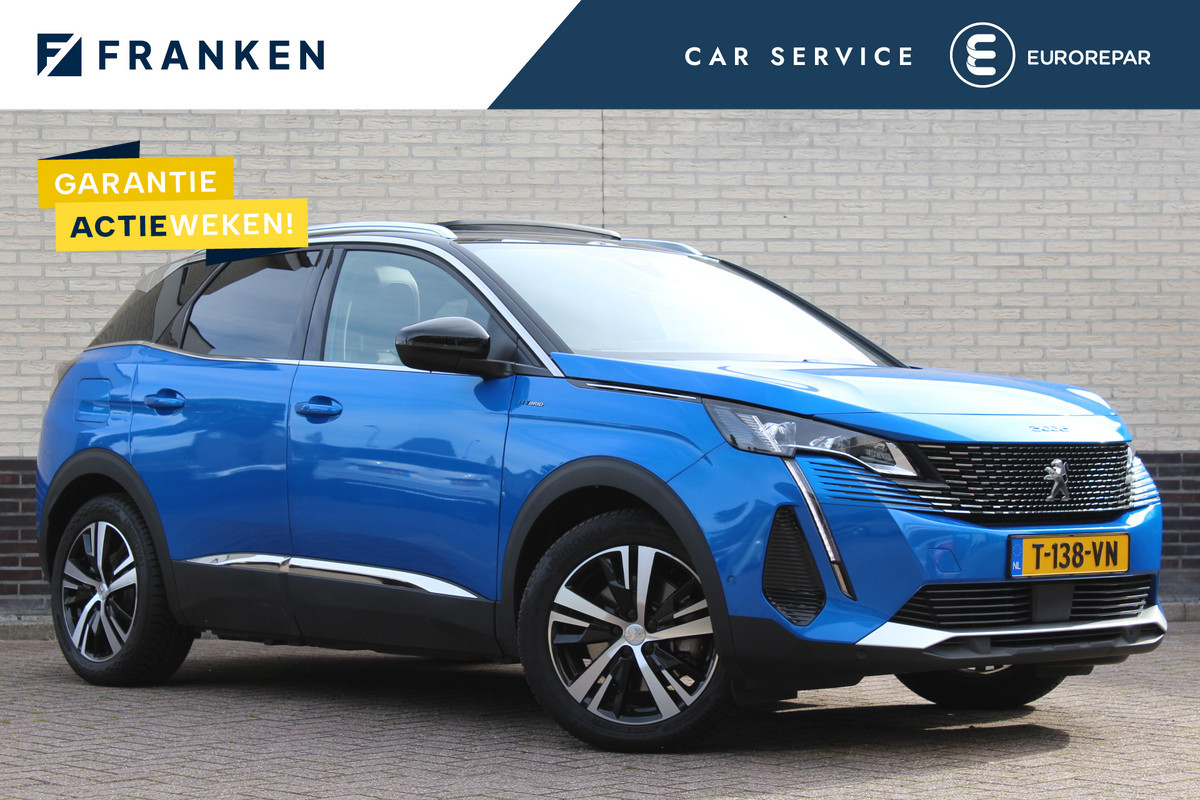 Peugeot 3008 1.6 HYbrid 225 GT | Panoramadak | All-season | BLIS | Adaptieve Cruise | Navigatie