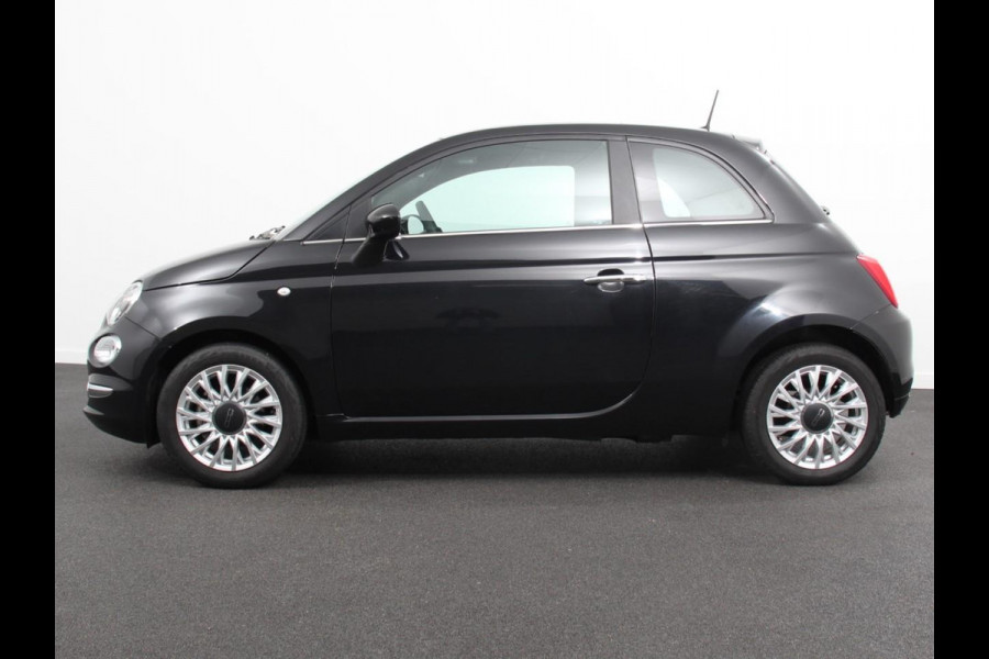 Fiat 500 1.0 Hybrid Dolcevita Finale Panorama dak Climate Control Cruise Control Navigatie Apple Carplay/Android Auto Dab Digitale Cockpit Parkeer Sensoren Lichtmetalen Velgen | Led