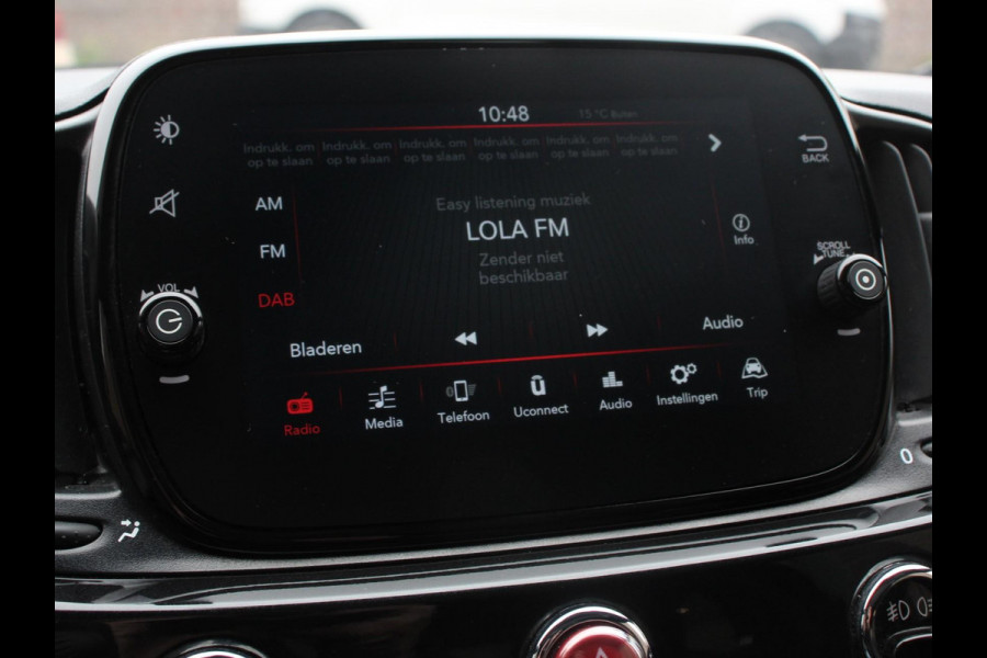 Fiat 500 1.0 Hybrid Dolcevita Finale Panorama dak Climate Control Cruise Control Navigatie Apple Carplay/Android Auto Dab Digitale Cockpit Parkeer Sensoren Lichtmetalen Velgen | Led
