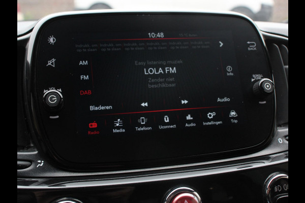 Fiat 500 1.0 Hybrid Dolcevita Finale Panorama dak Climate Control Cruise Control Navigatie Apple Carplay/Android Auto Dab Digitale Cockpit Parkeer Sensoren Lichtmetalen Velgen | Led