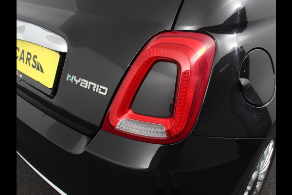 Fiat 500 1.0 Hybrid Dolcevita Finale Panorama dak Climate Control Cruise Control Navigatie Apple Carplay/Android Auto Dab Digitale Cockpit Parkeer Sensoren Lichtmetalen Velgen | Led