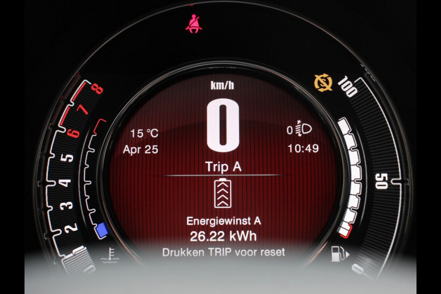 Fiat 500 1.0 Hybrid Dolcevita Finale Panorama dak Climate Control Cruise Control Navigatie Apple Carplay/Android Auto Dab Digitale Cockpit Parkeer Sensoren Lichtmetalen Velgen | Led