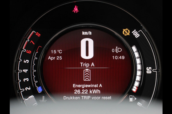 Fiat 500 1.0 Hybrid Dolcevita Finale Panorama dak Climate Control Cruise Control Navigatie Apple Carplay/Android Auto Dab Digitale Cockpit Parkeer Sensoren Lichtmetalen Velgen | Led