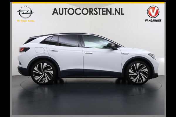 Volkswagen ID.4 Max 82kWh Warmtepomp Panoramadak Ergo-Comfort Stoelen+Memory Adap.Cruise Navi 3-Zone Ecc 360°Camera Apple Carplay Android Auto P Lmv 21" Stoel+Stuurverwarming Elek.Achterklep Privacy Glas Matrix Led Isofix DAB Origineel Nederlandse Auto Dealeronderhouden