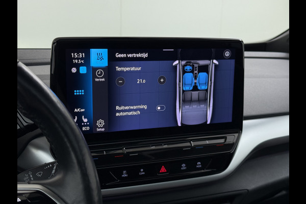 Volkswagen ID.4 Max 82kWh Warmtepomp Panoramadak Ergo-Comfort Stoelen+Memory Adap.Cruise Navi 3-Zone Ecc 360°Camera Apple Carplay Android Auto P Lmv 21" Stoel+Stuurverwarming Elek.Achterklep Privacy Glas Matrix Led Isofix DAB Origineel Nederlandse Auto Dealeronderhouden