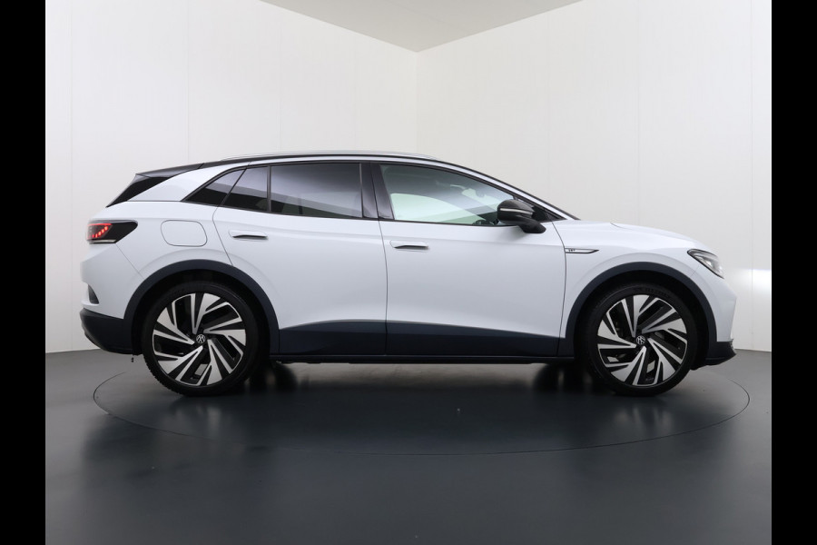 Volkswagen ID.4 Max 82kWh Warmtepomp Panoramadak Ergo-Comfort Stoelen+Memory Adap.Cruise Navi 3-Zone Ecc 360°Camera Apple Carplay Android Auto P Lmv 21" Stoel+Stuurverwarming Elek.Achterklep Privacy Glas Matrix Led Isofix DAB Origineel Nederlandse Auto Dealeronderhouden