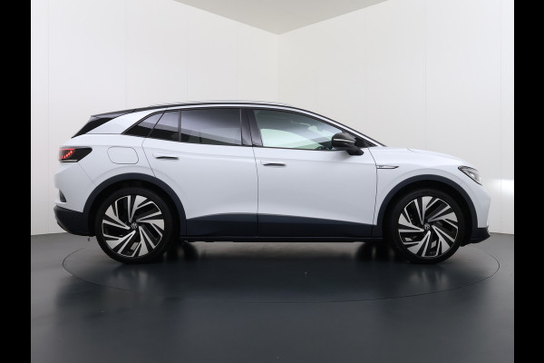 Volkswagen ID.4 Max 82kWh Warmtepomp Panoramadak Ergo-Comfort Stoelen+Memory Adap.Cruise Navi 3-Zone Ecc 360°Camera Apple Carplay Android Auto P Lmv 21" Stoel+Stuurverwarming Elek.Achterklep Privacy Glas Matrix Led Isofix DAB Origineel Nederlandse Auto Dealeronderhouden