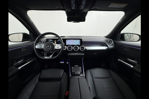 Mercedes-Benz EQB 250 AMG Line 7-Persoons Leder Panoramadak SOH 95% Adap.Cruise Navi Camera Stoelverwarming Pdc Night-pakket Elek.Achterklep Lmv 19" Privacy Glas Led DAB