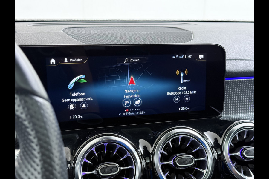 Mercedes-Benz EQB 250 AMG Line 7-Persoons Leder Panoramadak SOH 95% Adap.Cruise Navi Camera Stoelverwarming Pdc Night-pakket Elek.Achterklep Lmv 19" Privacy Glas Led DAB