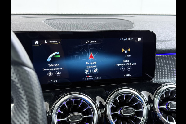 Mercedes-Benz EQB 250 AMG Line 7-Persoons Leder Panoramadak SOH 95% Adap.Cruise Navi Camera Stoelverwarming Pdc Night-pakket Elek.Achterklep Lmv 19" Privacy Glas Led DAB