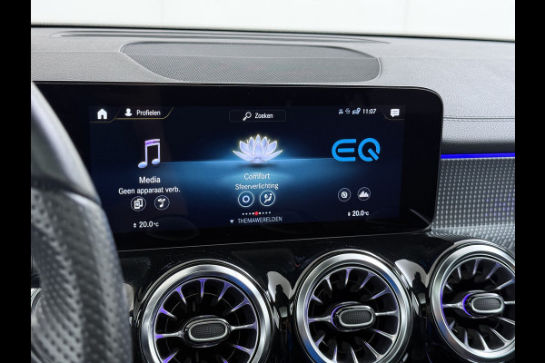 Mercedes-Benz EQB 250 AMG Line 7-Persoons Leder Panoramadak SOH 95% Adap.Cruise Navi Camera Stoelverwarming Pdc Night-pakket Elek.Achterklep Lmv 19" Privacy Glas Led DAB