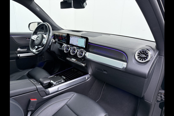Mercedes-Benz EQB 250 AMG Line 7-Persoons Leder Panoramadak SOH 95% Adap.Cruise Navi Camera Stoelverwarming Pdc Night-pakket Elek.Achterklep Lmv 19" Privacy Glas Led DAB