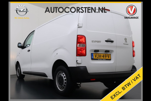 Peugeot Expert 2.0HDI 120 3-Persoons Airco Euro 6 Cruise Control Pdc Regen-Lichtsensor Premium Betonplex Vloer Wandbetimmering Schuifdeur 1e Eigenaar Origineel Nederlandse Bus