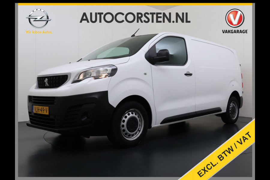 Peugeot Expert 2.0HDI 120 3-Persoons Airco Euro 6 Cruise Control Pdc Regen-Lichtsensor Premium Betonplex Vloer Wandbetimmering Schuifdeur 1e Eigenaar Origineel Nederlandse Bus