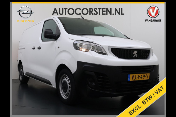 Peugeot Expert 2.0HDI 120 3-Persoons Airco Euro 6 Cruise Control Pdc Regen-Lichtsensor Premium Betonplex Vloer Wandbetimmering Schuifdeur 1e Eigenaar Origineel Nederlandse Bus