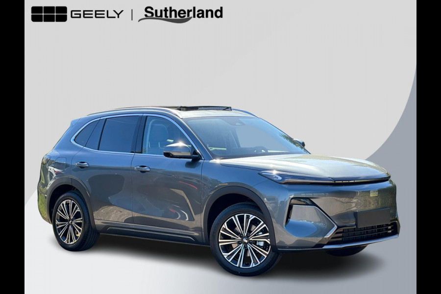 GEELY Starray EM-i 1.5 Max+ | Panorama | Stoelen voor & achter verwarmd | Memory Seats | 360 Camera | 19 Inch LMV | 136km elektrisch bereik