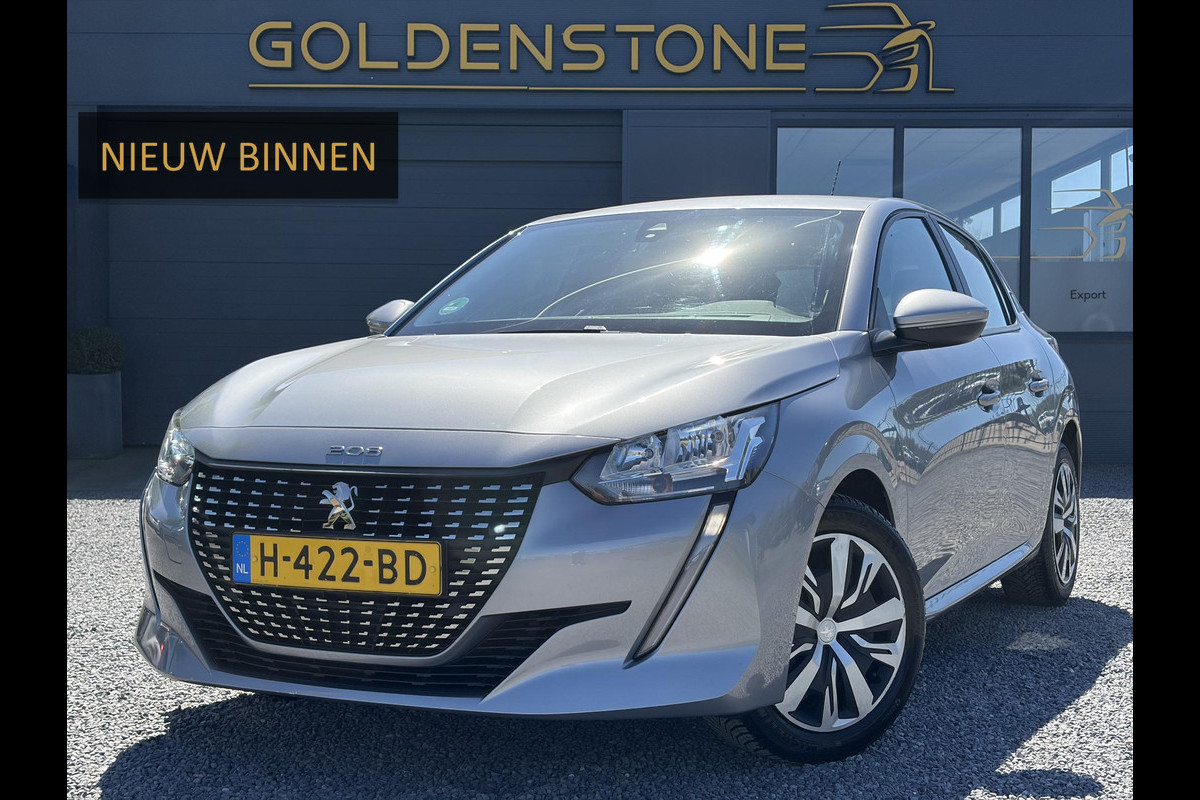 Peugeot 208 1.2 PureTech Blue Lease Active 2e Eigenaar,Navi,D-riem vv 07-2025,Pdc,Clima,Cruise,Rijstrooksensor,N.A.P,Bj 12-2019,Apk tot 08-2027