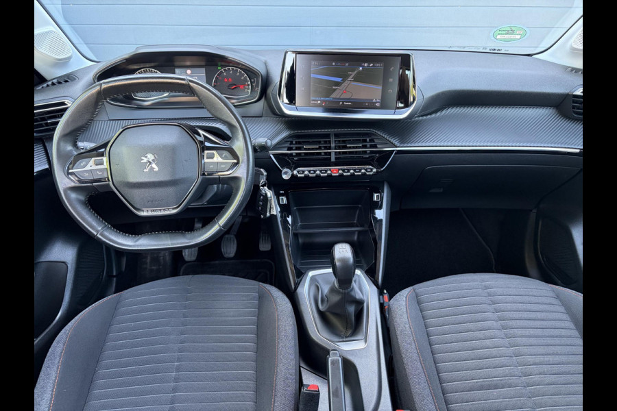 Peugeot 208 1.2 PureTech Blue Lease Active 2e Eigenaar,Navi,D-riem vv 07-2025,Pdc,Clima,Cruise,Rijstrooksensor,N.A.P,Bj 12-2019,Apk tot 08-2027