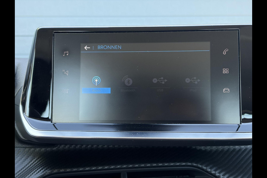 Peugeot 208 1.2 PureTech Blue Lease Active 2e Eigenaar,Navi,D-riem vv 07-2025,Pdc,Clima,Cruise,Rijstrooksensor,N.A.P,Bj 12-2019,Apk tot 08-2027