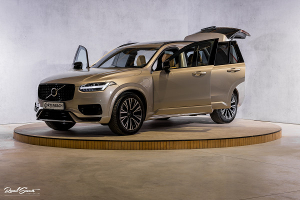 Volvo XC90 2.0 T8 Recharge AWD Ultimate Dark long Range Luchtvering | Bowers&Wilkins | Zwenkbare trekhaak | Panorama dak | Stoelverkoeling + massage |