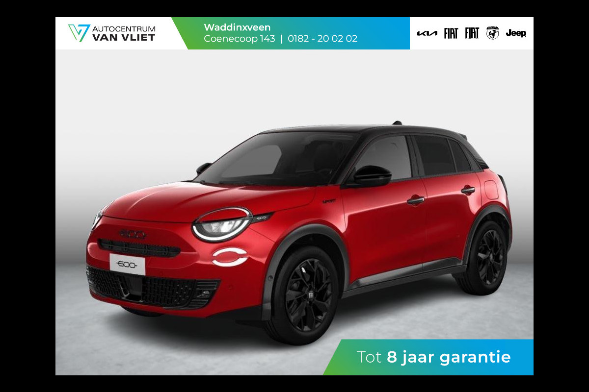 Fiat 600E Sport 54 kWh | Clima | Adapt. Cruise | Navi | Winter Pack | Camera | 18"  | Apple Carplay