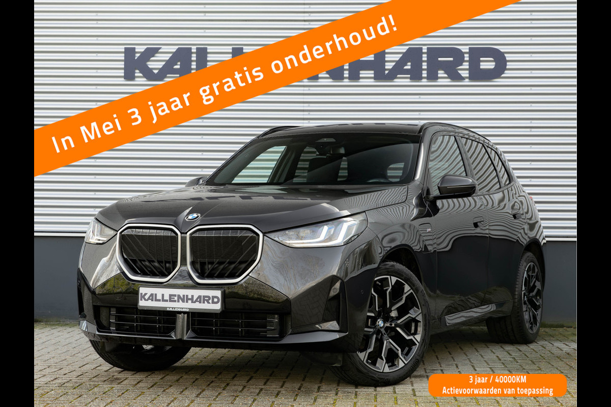 BMW X3 30e xDrive M-Sport - Pano - Trekhaak - ACC - Memoryzetel