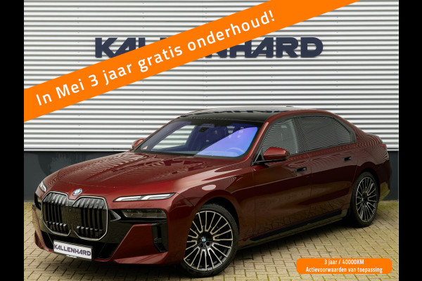 BMW i7 eDrive50 - M-Sport Pro - Skylounge - Stoelventilatie + Massage V+A - Individual Leder