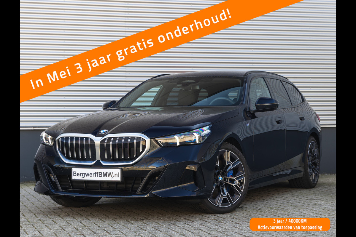 BMW 5 Serie Touring 540d xDrive M-Sport - Individual Leder - Memoryzetels - Driving Assistant