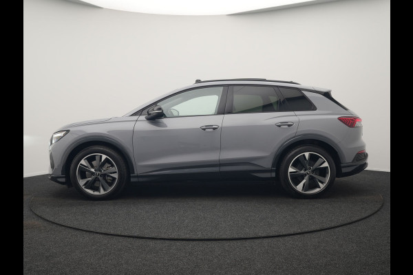Audi Q4 e-tron 45 Quattro Edition 77 kWh 265pk Dealer O.H. | Panodak | Sonos Audio | Sfeerverlichting | Lederen Sportstoelen Verwarmd | Apple Carplay | Navigatie | DAB | 20"L.M |