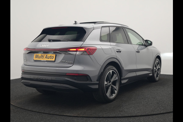 Audi Q4 e-tron 45 Quattro Edition 77 kWh 265pk Dealer O.H. | Panodak | Sonos Audio | Sfeerverlichting | Lederen Sportstoelen Verwarmd | Apple Carplay | Navigatie | DAB | 20"L.M |