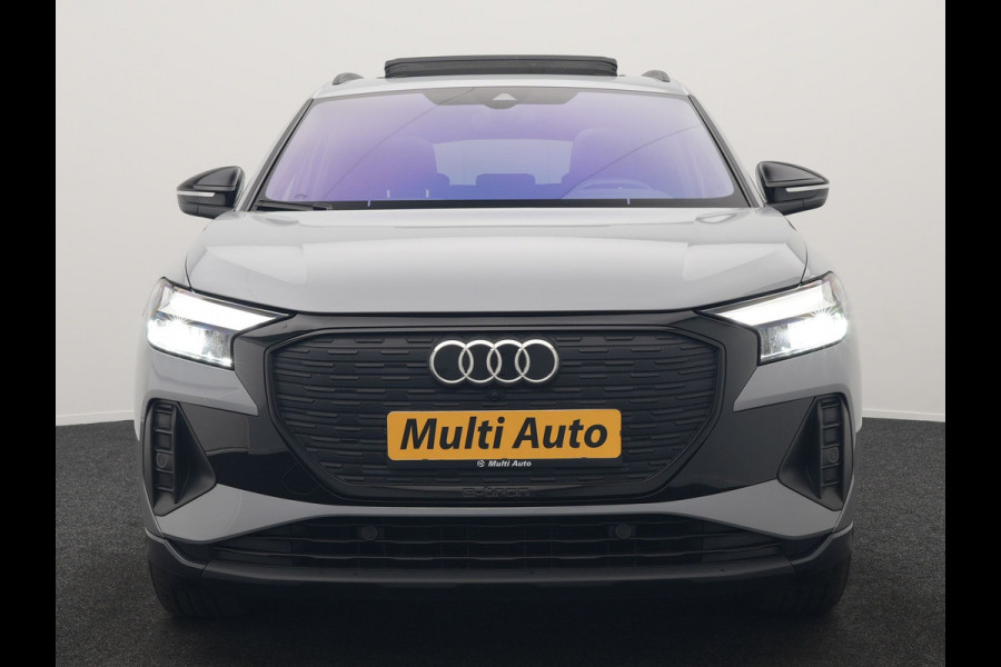 Audi Q4 e-tron 45 Quattro Edition 77 kWh 265pk Dealer O.H. | Panodak | Sonos Audio | Sfeerverlichting | Lederen Sportstoelen Verwarmd | Apple Carplay | Navigatie | DAB | 20"L.M |