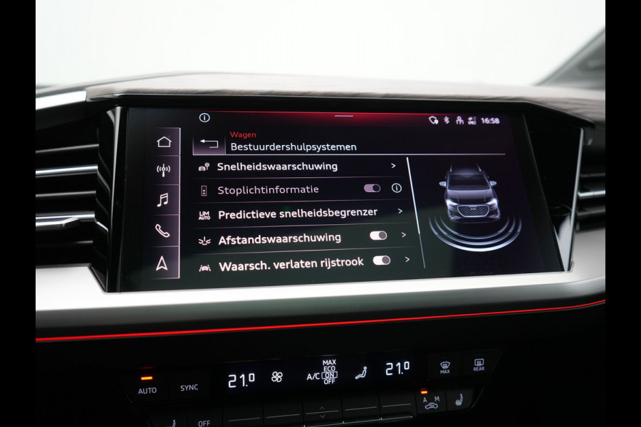 Audi Q4 e-tron 45 Quattro Edition 77 kWh 265pk Dealer O.H. | Panodak | Sonos Audio | Sfeerverlichting | Lederen Sportstoelen Verwarmd | Apple Carplay | Navigatie | DAB | 20"L.M |