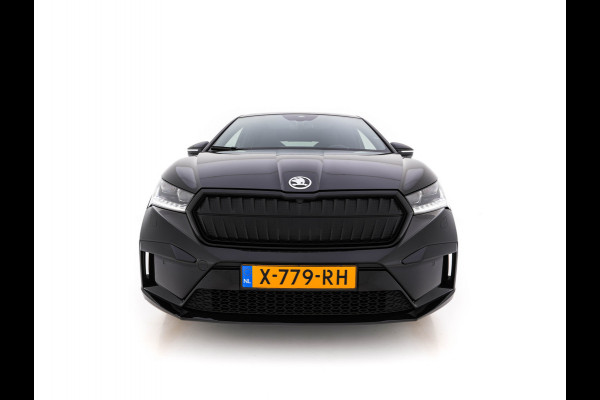 Škoda Enyaq Coupé 85 Sportline [ 3-Fase ] {SOH-95%} (INCL.BTW) *PANO | ADAPTIVE-CRUISE | LEATHER-ALCANTARA | FULL-LED | BLINDSPOT | HEATED-SPORTSEATS | CAMERA | KEYLESS | PRIVACY-GLASS | SHIFT-PADLLES | TOWBAR | 20''ALU*