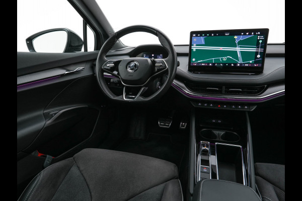 Škoda Enyaq Coupé 85 Sportline [ 3-Fase ] {SOH-95%} (INCL.BTW) *PANO | ADAPTIVE-CRUISE | LEATHER-ALCANTARA | FULL-LED | BLINDSPOT | HEATED-SPORTSEATS | CAMERA | KEYLESS | PRIVACY-GLASS | SHIFT-PADLLES | TOWBAR | 20''ALU*
