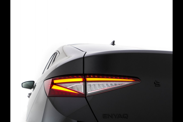 Škoda Enyaq Coupé 85 Sportline [ 3-Fase ] {SOH-95%} (INCL.BTW) *PANO | ADAPTIVE-CRUISE | LEATHER-ALCANTARA | FULL-LED | BLINDSPOT | HEATED-SPORTSEATS | CAMERA | KEYLESS | PRIVACY-GLASS | SHIFT-PADLLES | TOWBAR | 20''ALU*