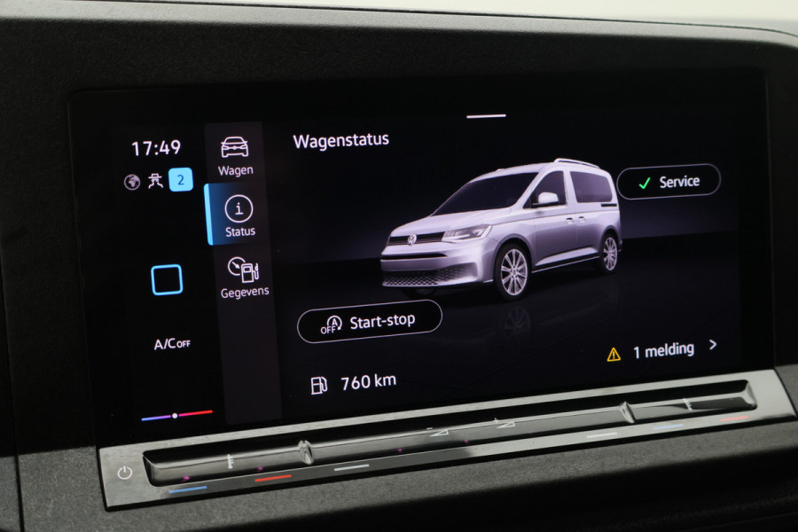 Volkswagen Caddy Cargo 2.0 TDI Airco, Apple Carplay, Navigatie, Bluetooth, DAB, 18''