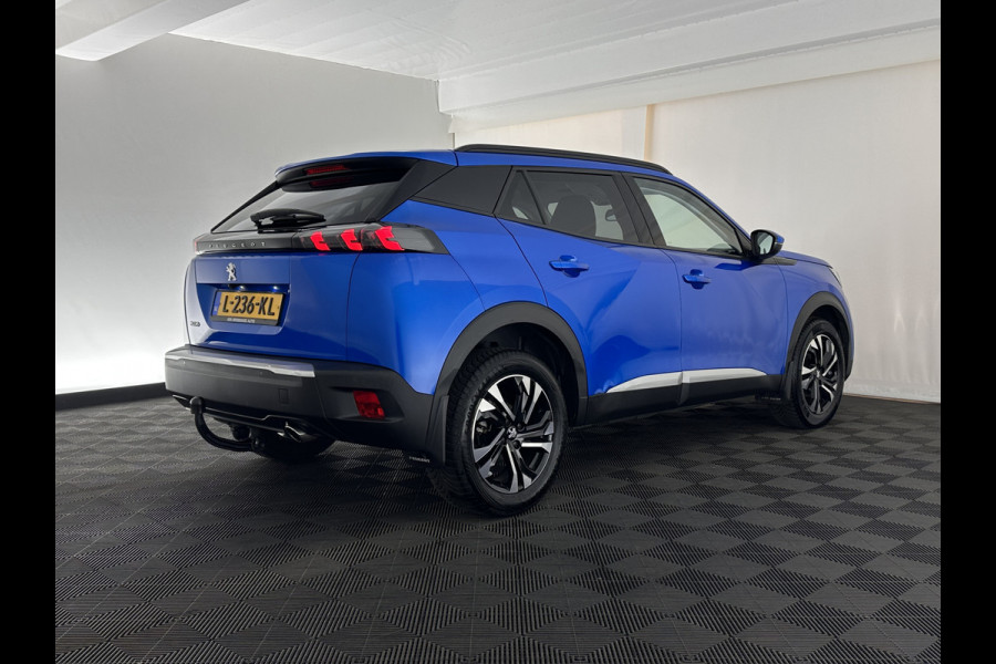 Peugeot 2008 1.5 BlueHDi Blue Lease Allure (INCL.  BTW) Aut. *FULL-LED | LEATHER-FABRIC | NAVI-FULLMAP | DIGI-COCKPIT | SPORTSEATS | CAMERA | KEYLESS | PRIVACY-GLASS |  CARPLAY | ECC | PDC | CRUISE | CARPLAY | TOWBAR | 18"ALU*