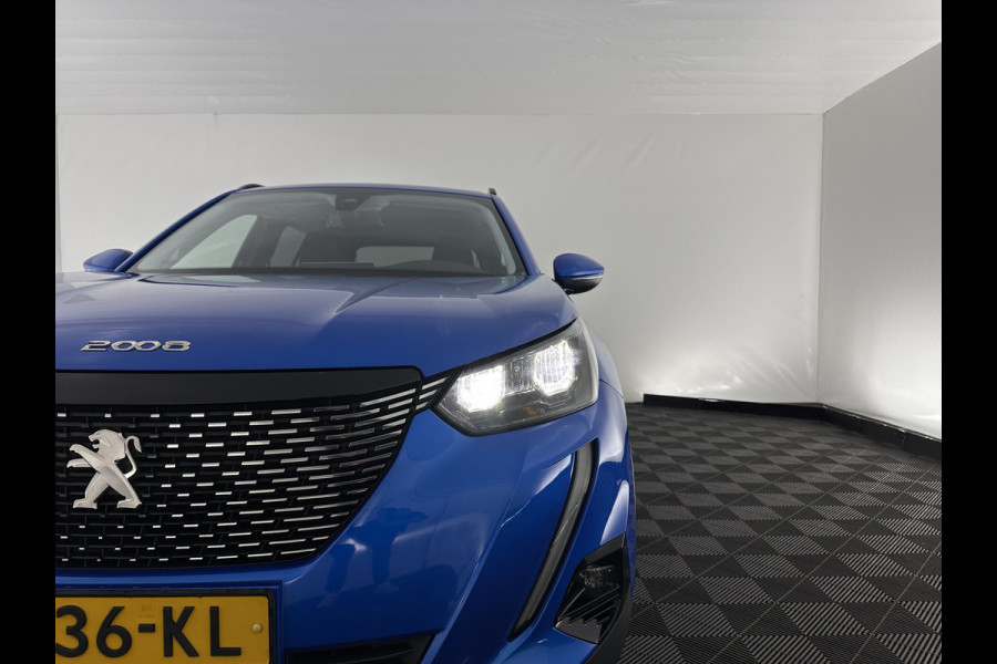 Peugeot 2008 1.5 BlueHDi Blue Lease Allure (INCL.  BTW) Aut. *FULL-LED | LEATHER-FABRIC | NAVI-FULLMAP | DIGI-COCKPIT | SPORTSEATS | CAMERA | KEYLESS | PRIVACY-GLASS |  CARPLAY | ECC | PDC | CRUISE | CARPLAY | TOWBAR | 18"ALU*