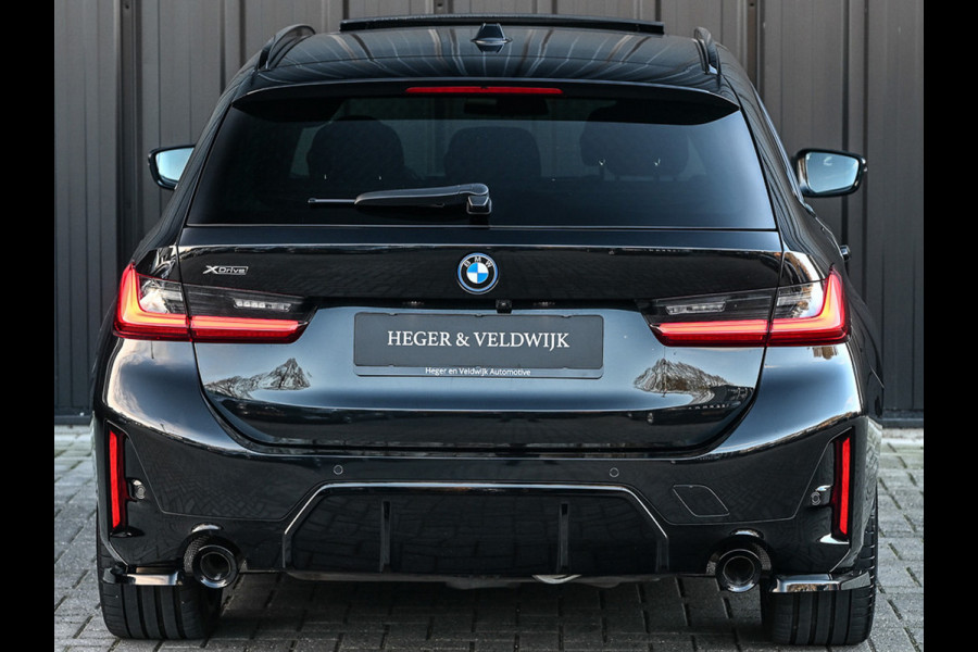 BMW 3 Serie Touring 330e xDrive M sport | Accu 19,5kWh | Trekhaak | Panorama dak  | Active Cruise | Camera  | Ambiance interieur