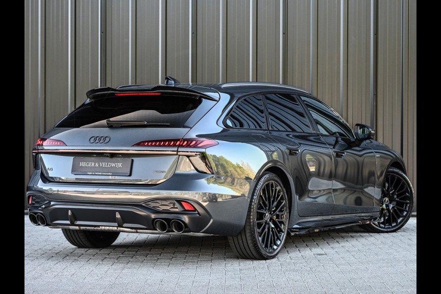Audi A6 Avant 2.0 e-hybrid Quattro S-Line | Memory Seats | Achteras besturing | Stylingkit | 360 Camera | Adaptive cruise
