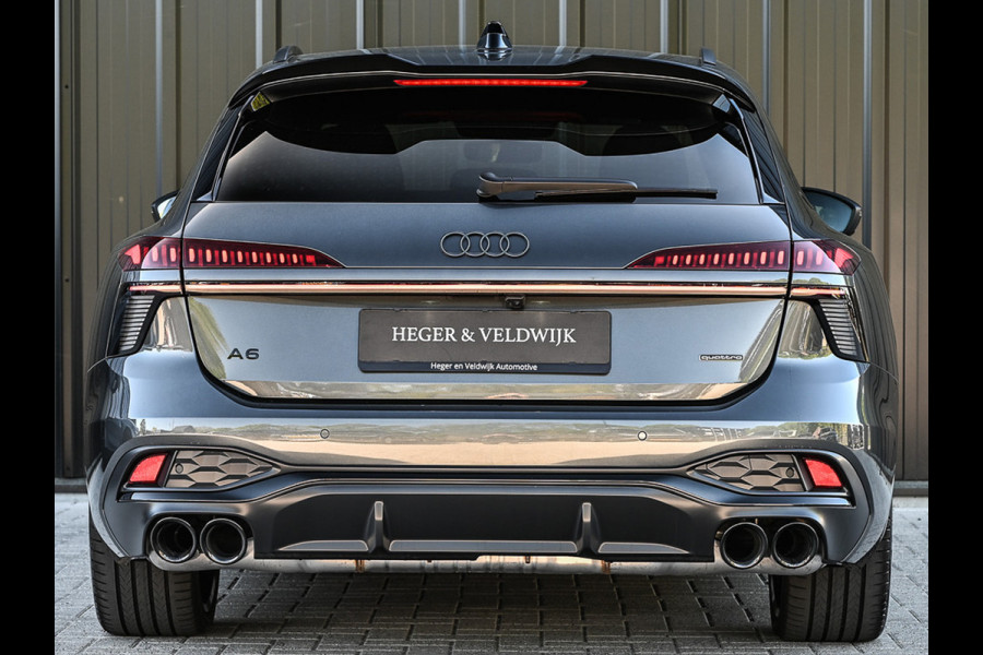 Audi A6 Avant 2.0 e-hybrid Quattro S-Line | Memory Seats | Achteras besturing | Stylingkit | 360 Camera | Adaptive cruise