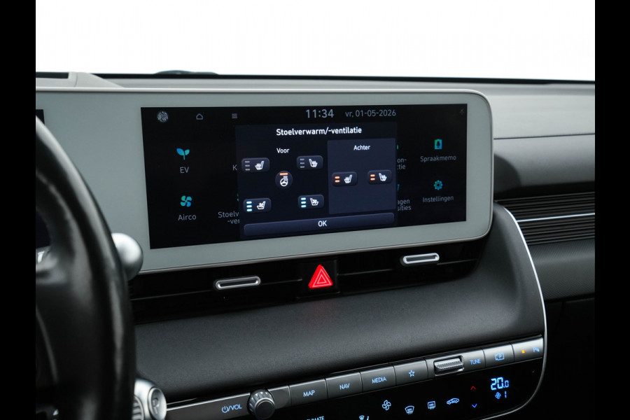 Hyundai IONIQ 5 Lounge 73kWh [ 3-Fase-11kW ] {SOH-97%} (INCL-BTW) Aut *HEATPUMP | LEATHER | BOSE-SOUND | FULL-LED | ADAPTIVE-CRUISE | BLINDSPOT | DIGI-COCKPIT | AMBIENTLIGHT | DAB | SHIFTPADDLES | HEAD-UP | NAVI-FULLMAP | KEYLESS | ...