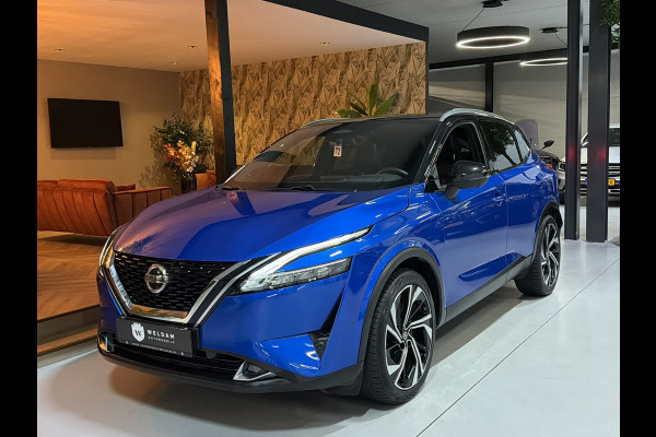 Nissan QASHQAI 1.3 MHEV Tekna Plus Garantie Pano Leder Memory Head-Up Bose ACC 360 Camera StuurVW StoelVW Elek Achterklep Rijklaar